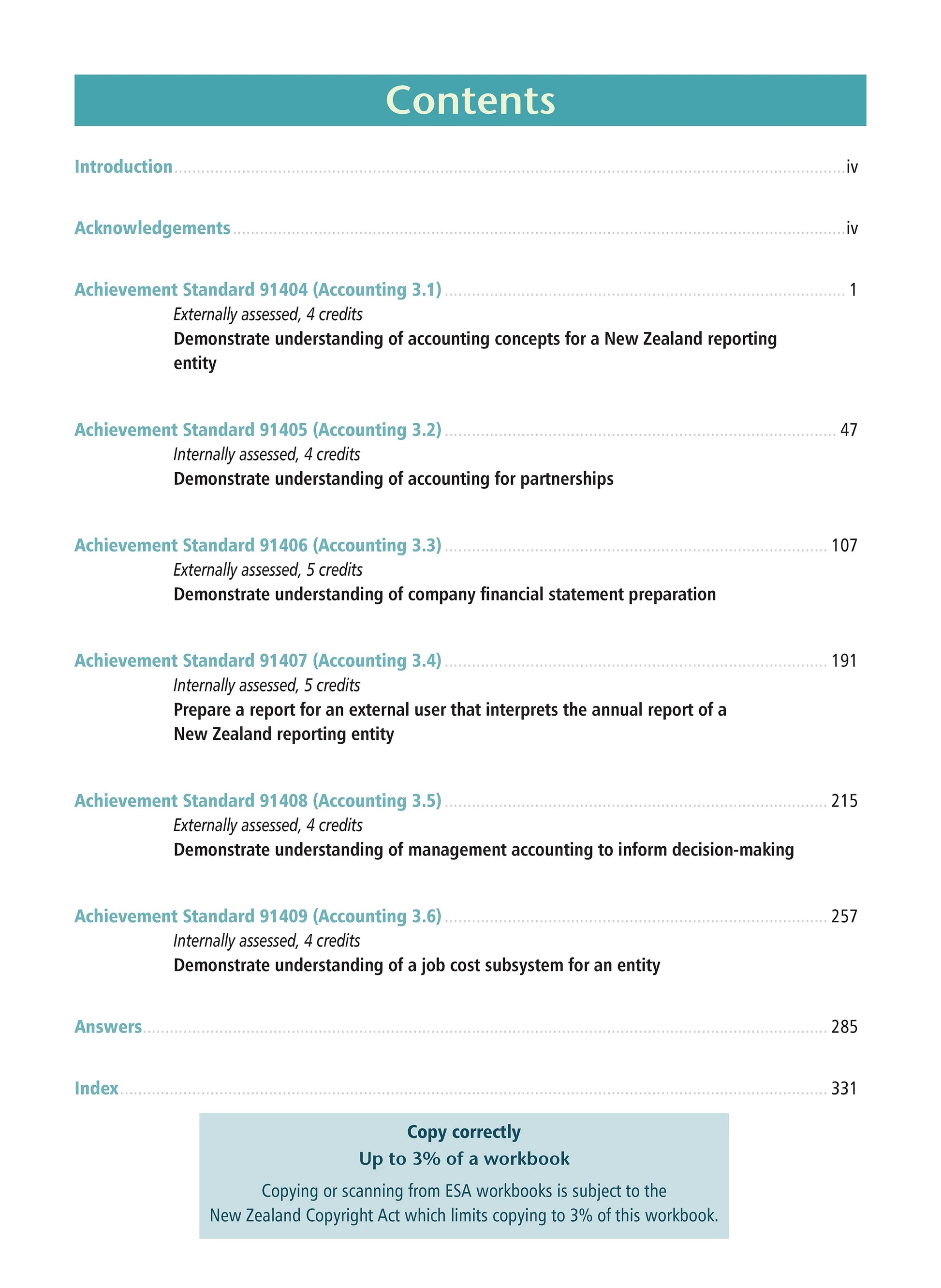 Learning Workbook Level 3 Accounting