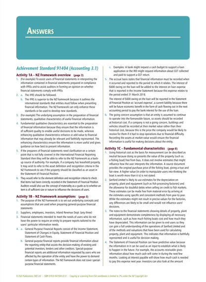 Learning Workbook Level 3 Accounting