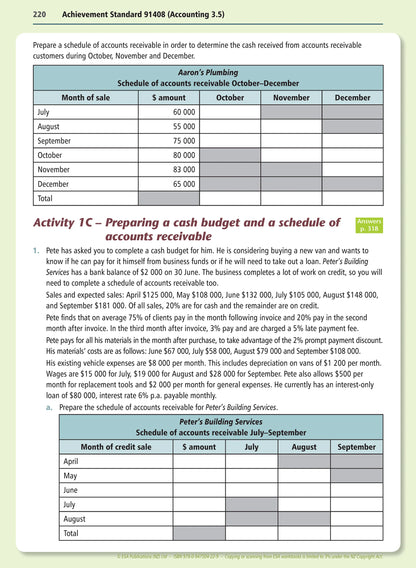 Learning Workbook Level 3 Accounting