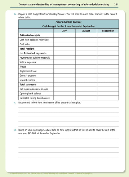 Learning Workbook Level 3 Accounting