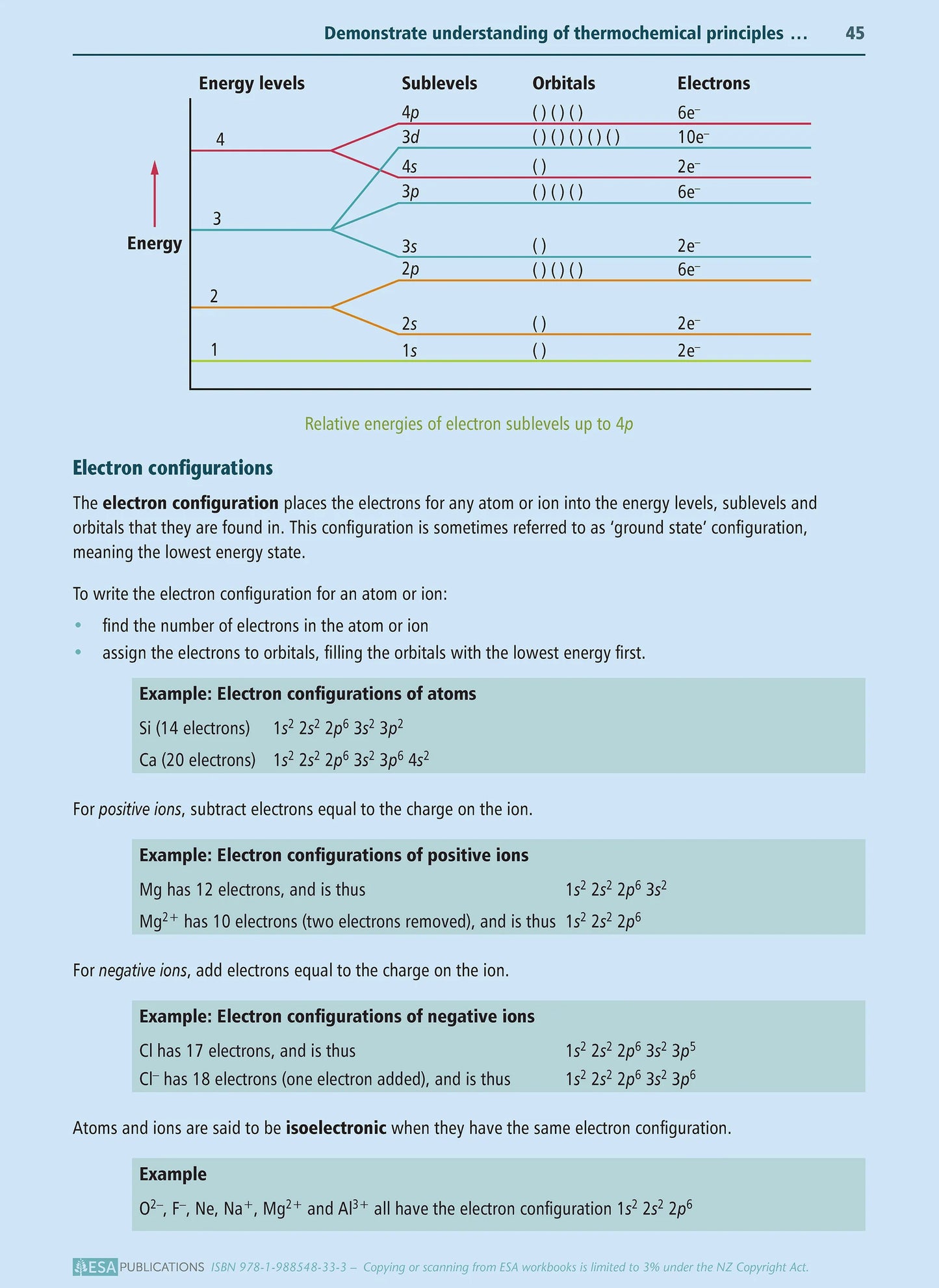 Learning Workbook Level 3 Chemistry