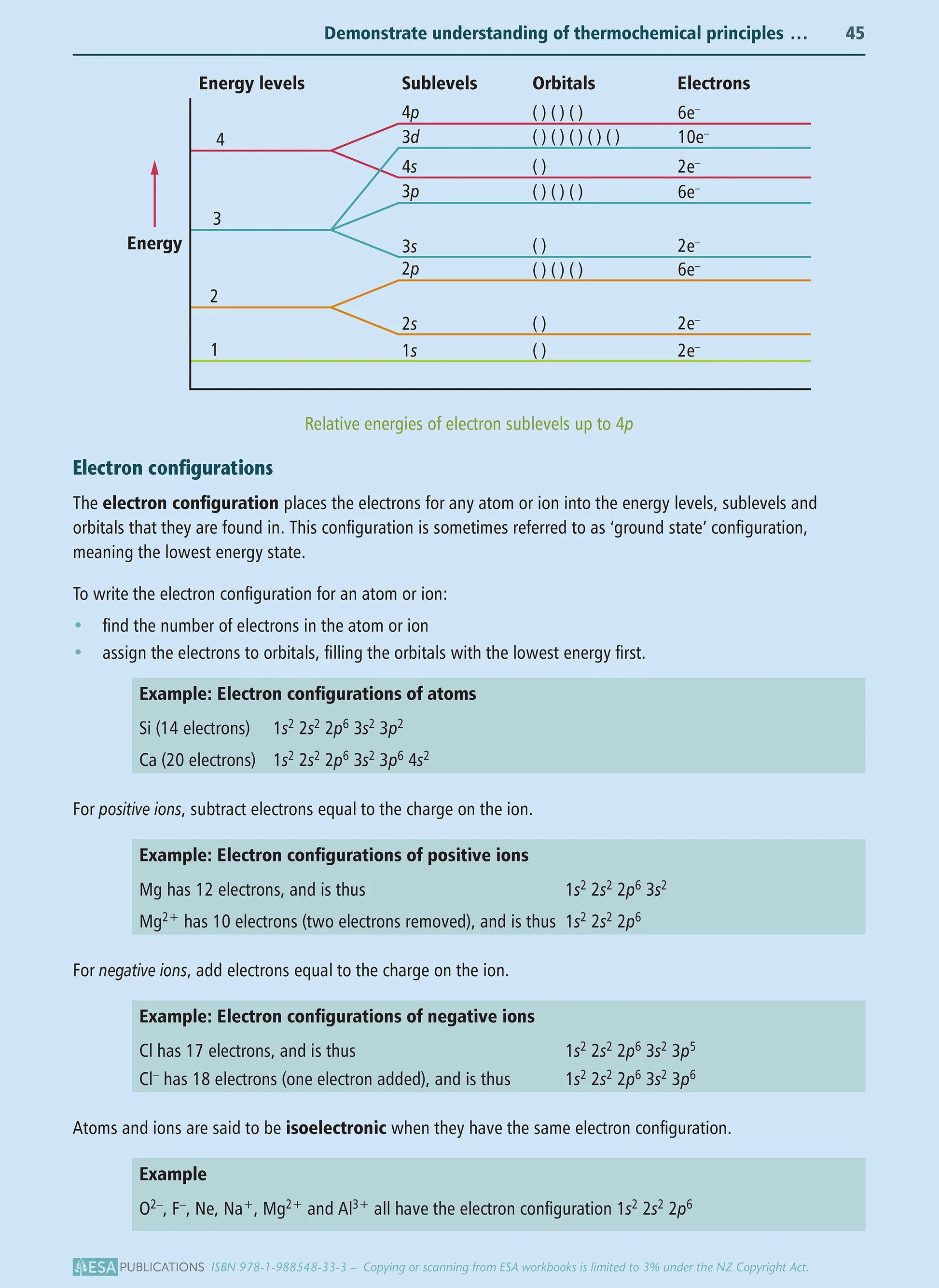 Learning Workbook Level 3 Chemistry