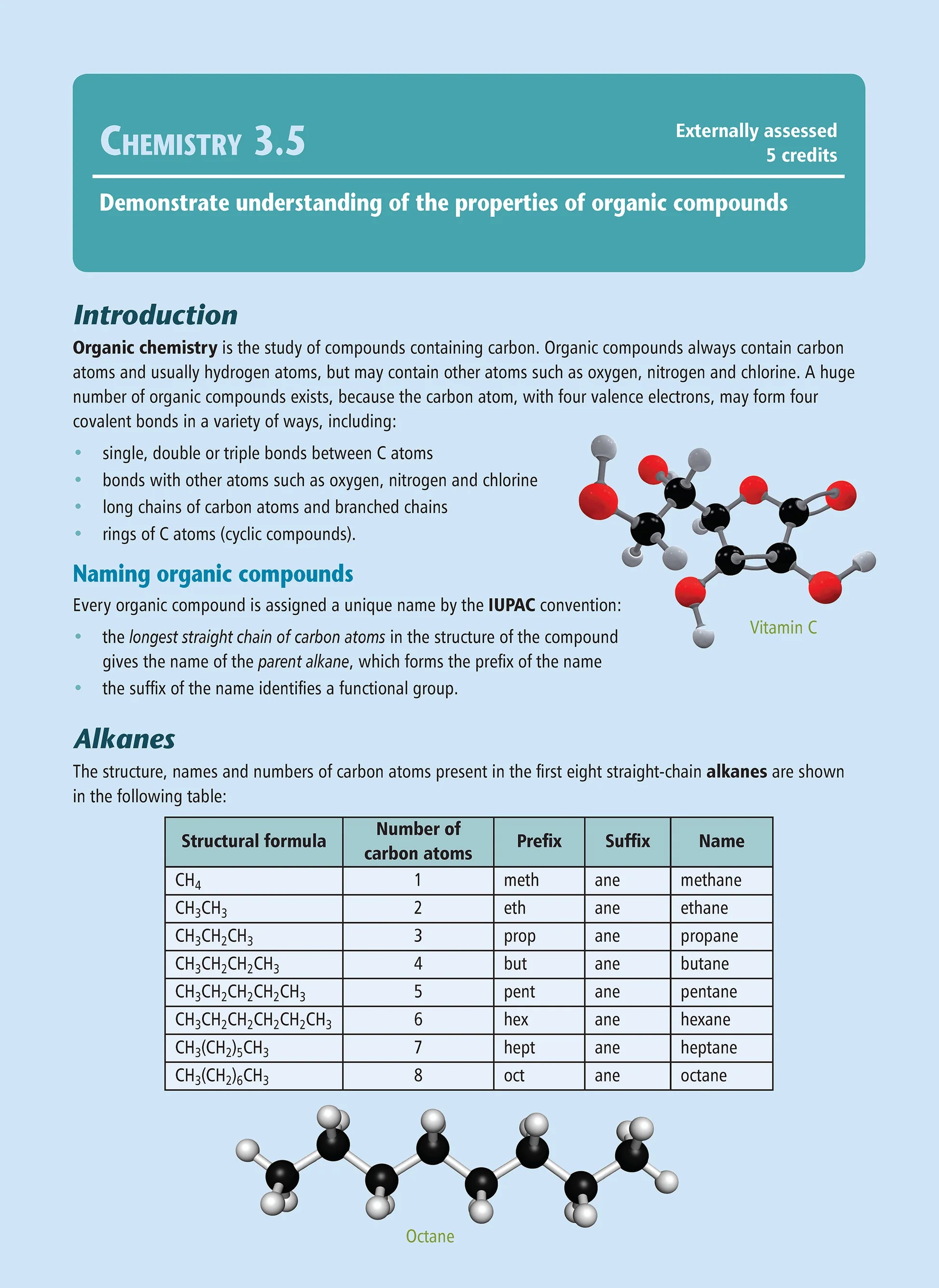 Learning Workbook Level 3 Chemistry