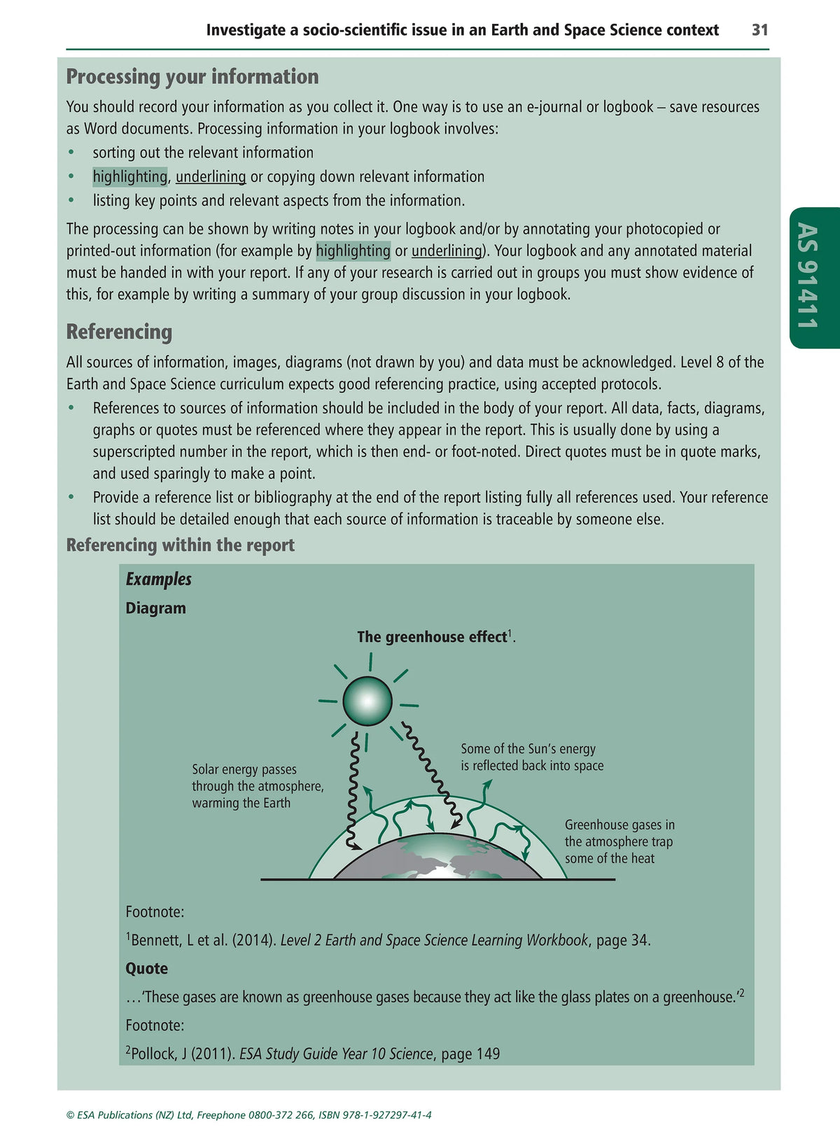 Level 3 Science Learning Workbook Level 3 Earth and Space Science – School Depot NZ