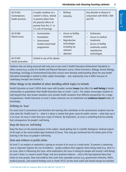 Learning Workbook Level 3 Health Education