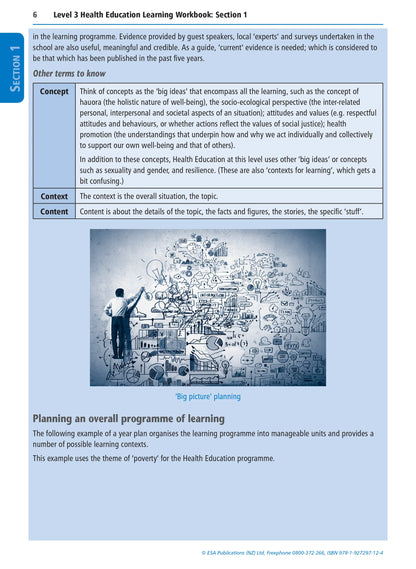 Learning Workbook Level 3 Health Education
