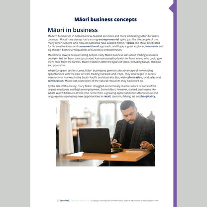 Learnwell 90843 Internal Operations of a Large Business Learning Guide – NCEA Level 2 Business Studies