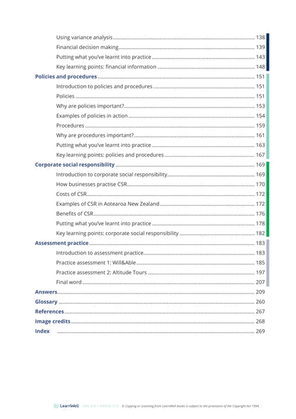 Learnwell 90843 Internal Operations of a Large Business Learning Guide – NCEA Level 2 Business Studies