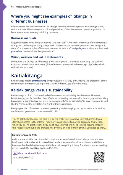 Learnwell 90843 Internal Operations of a Large Business Learning Guide – NCEA Level 2 Business Studies