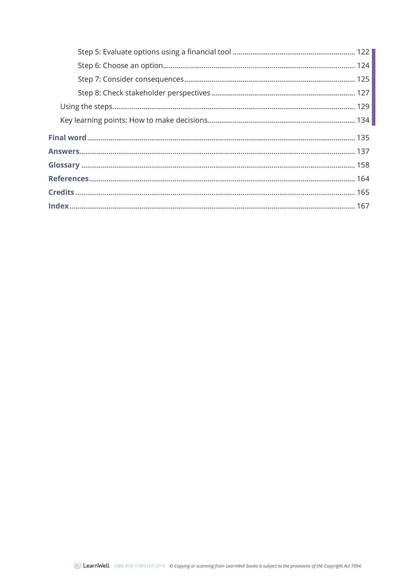 Learnwell 92028 Organisation’s Financial Decision-Making Learning Guide