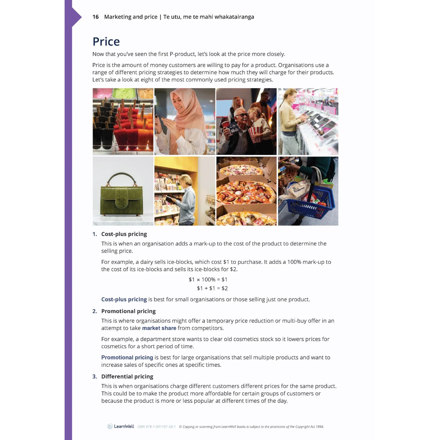 Learnwell 92029 Price Determination for an Organisation Learning Guide