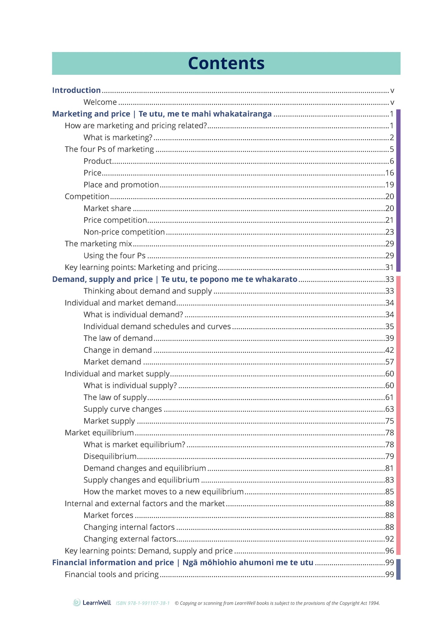 Learnwell 92029 Price Determination for an Organisation Learning Guide