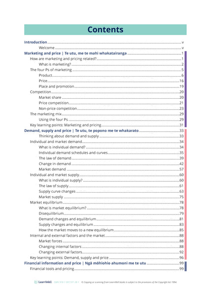 Learnwell 92029 Price Determination for an Organisation Learning Guide