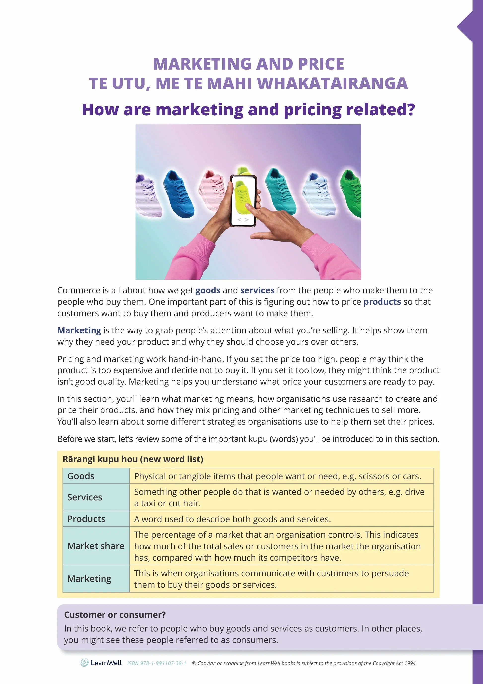 Learnwell 92029 Price Determination for an Organisation Learning Guide