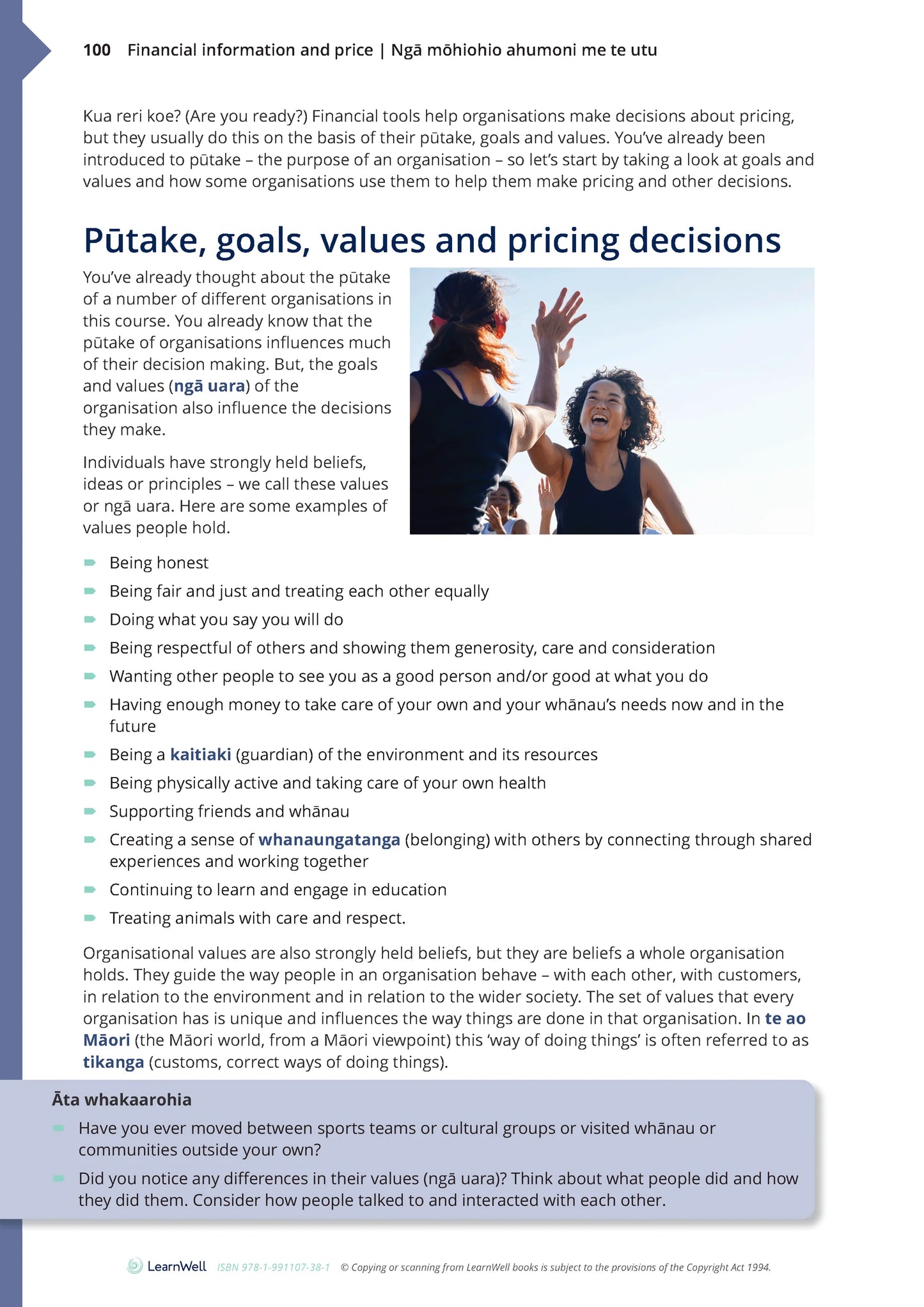 Learnwell 92029 Price Determination for an Organisation Learning Guide