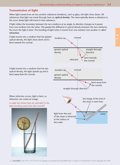 Learnwell Level 1 Physics AME Workbook – NCEA Exam Revision NZ