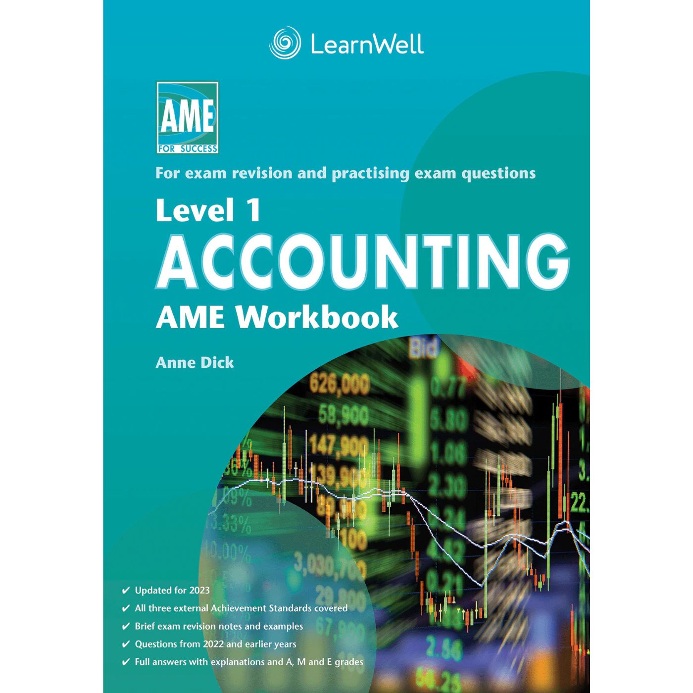 Learnwell Level 1 Accounting AME Workbook | NCEA Study Guide NZ