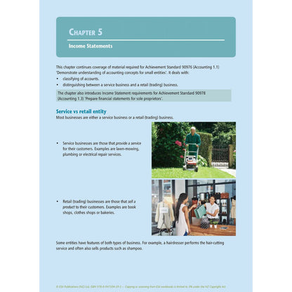 Learnwell Level 1 Accounting Learning Workbook