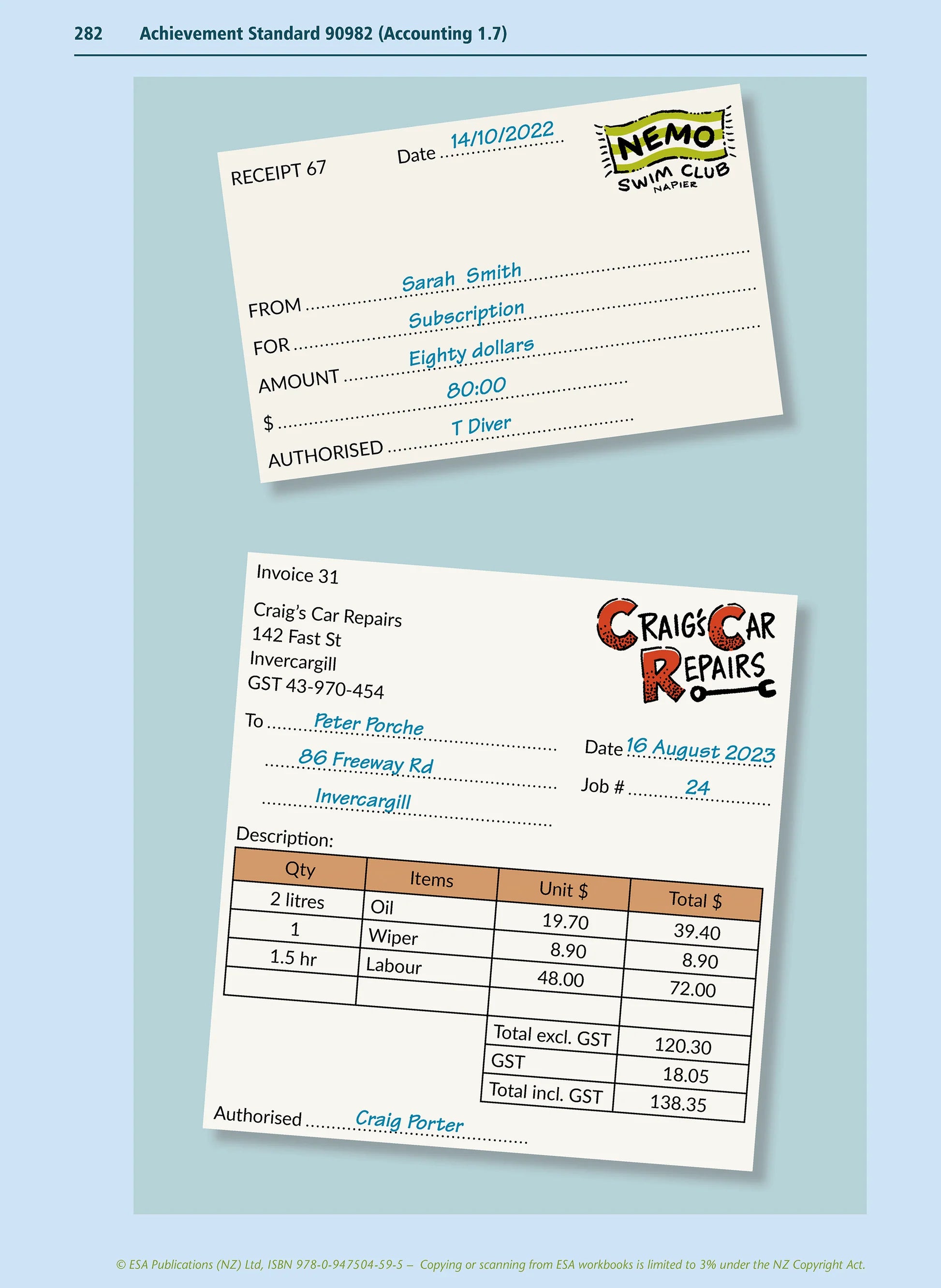 Learnwell Level 1 Accounting Learning Workbook