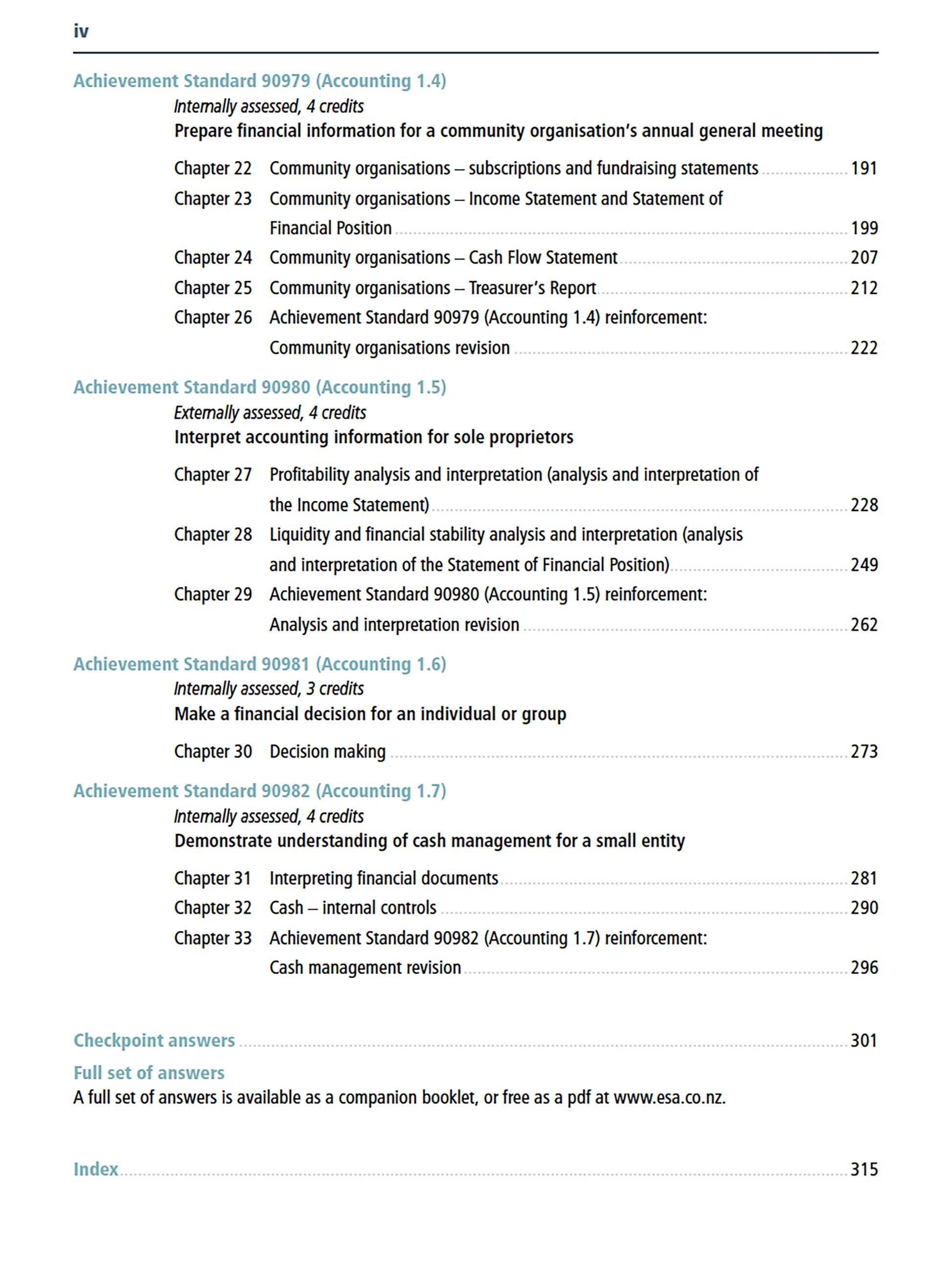 Learnwell Level 1 Accounting Learning Workbook