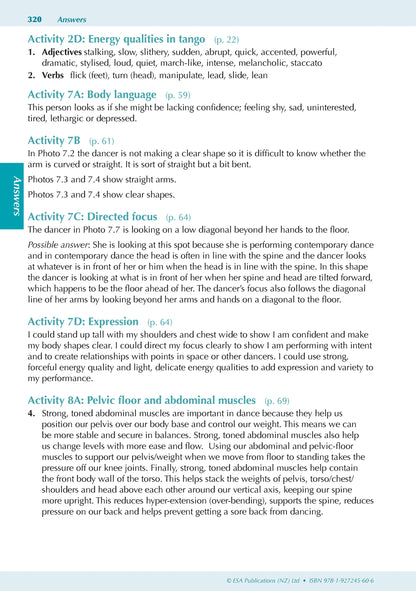 Learnwell Level 1 Dance ESA Study Guide