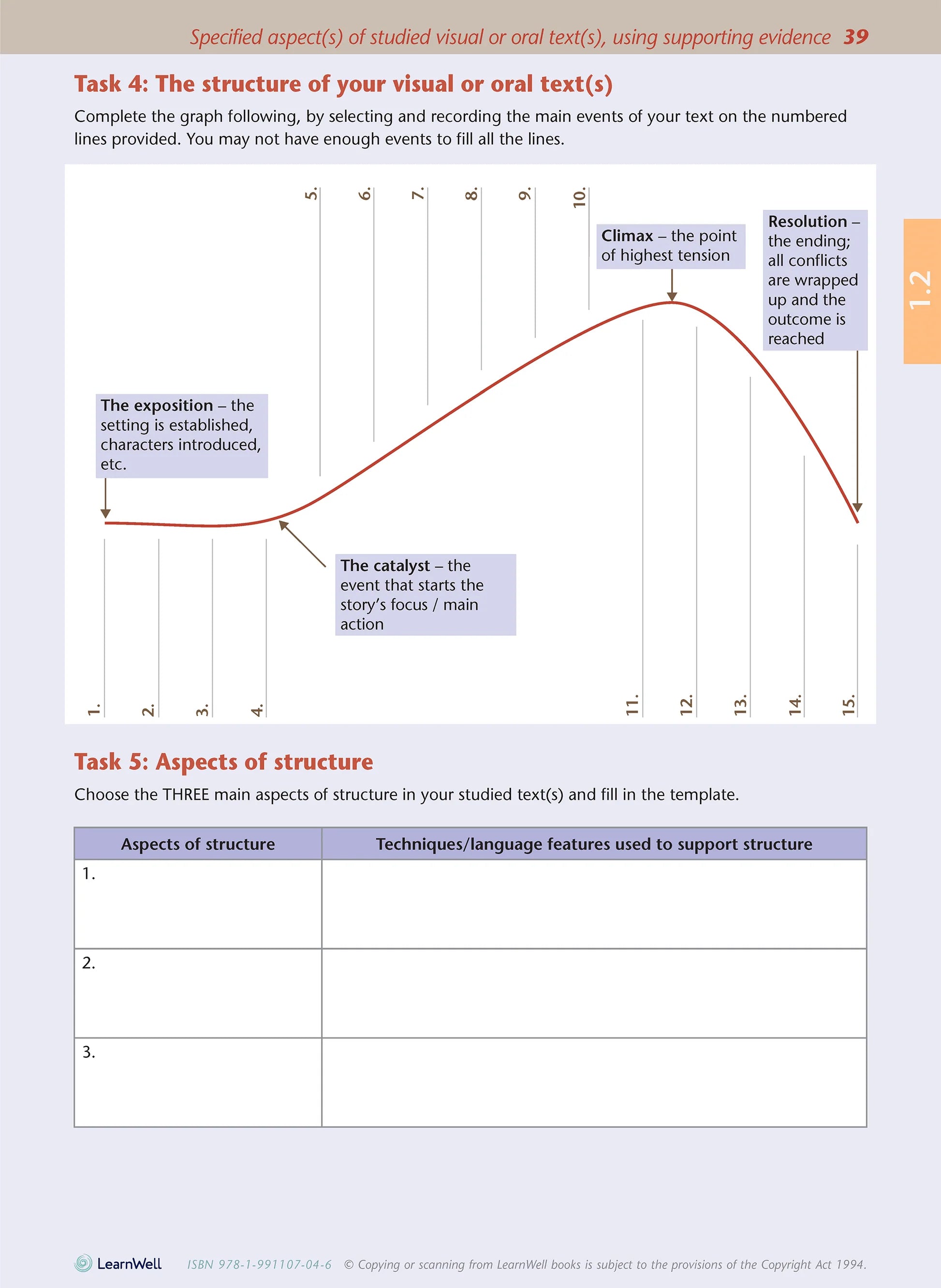 Learnwell Level 1 English AME Workbook – NCEA Revision NZ