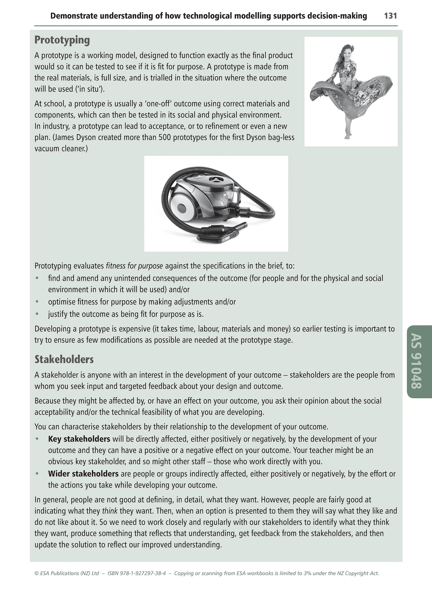 Learnwell Level 1 Materials Technology Learning Workbook for NCEA Level 1 covering Achievement Standards 1.1 to 1.6 and 1.10 with explanations, illustrations and activities with answers.