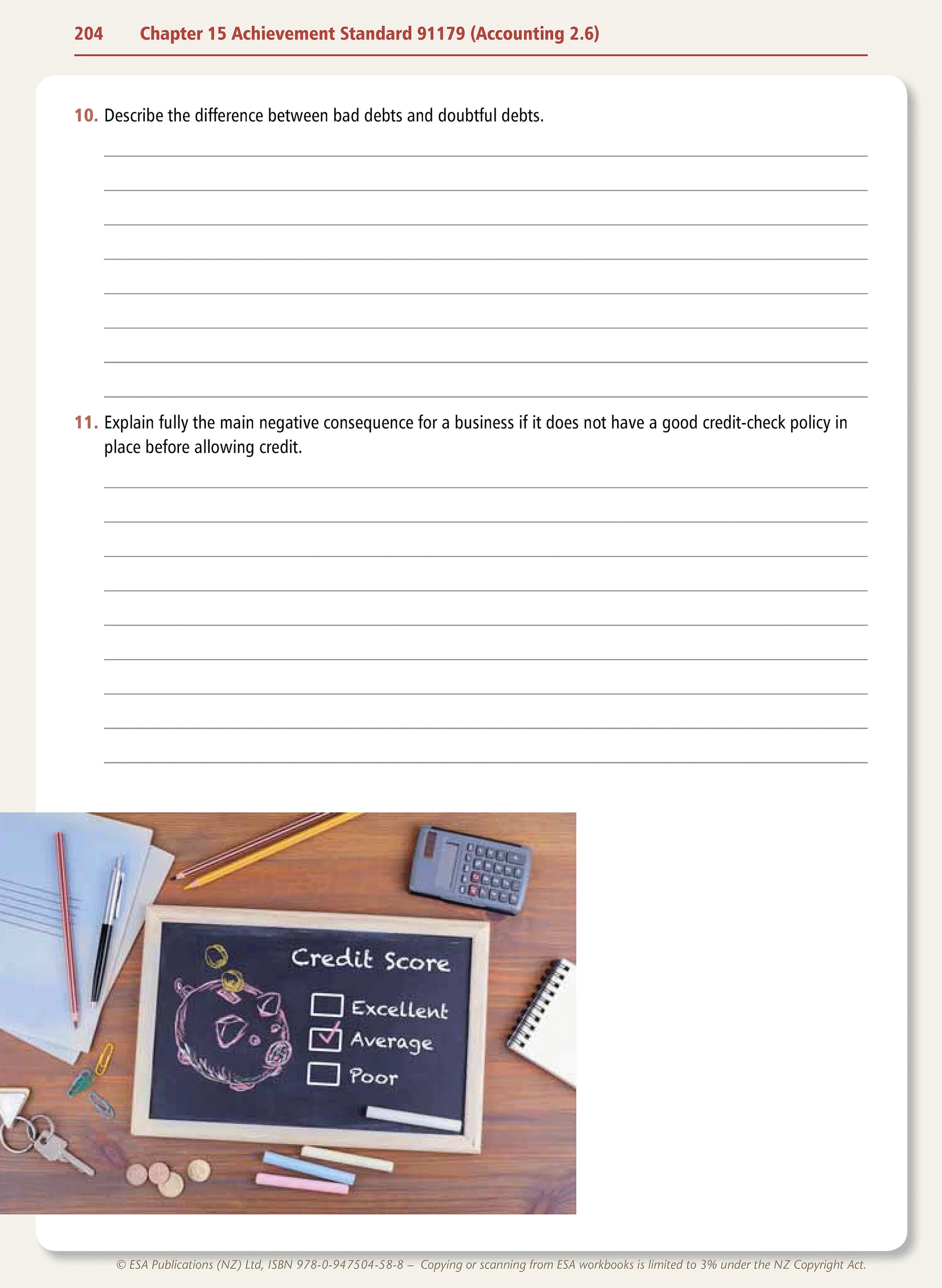 Learnwell Level 2 Accounting Learning Workbook – NCEA Accounting