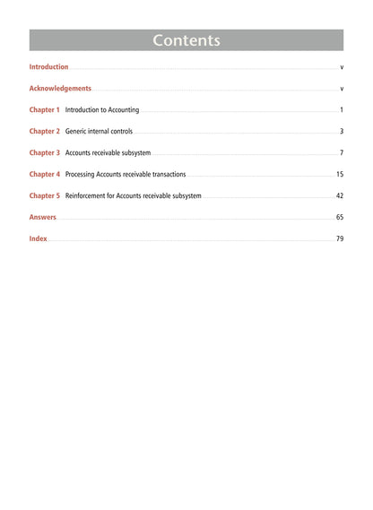 Learnwell Level 2 Accounts Receivable Subsystems 2.6 Workbook NCEA