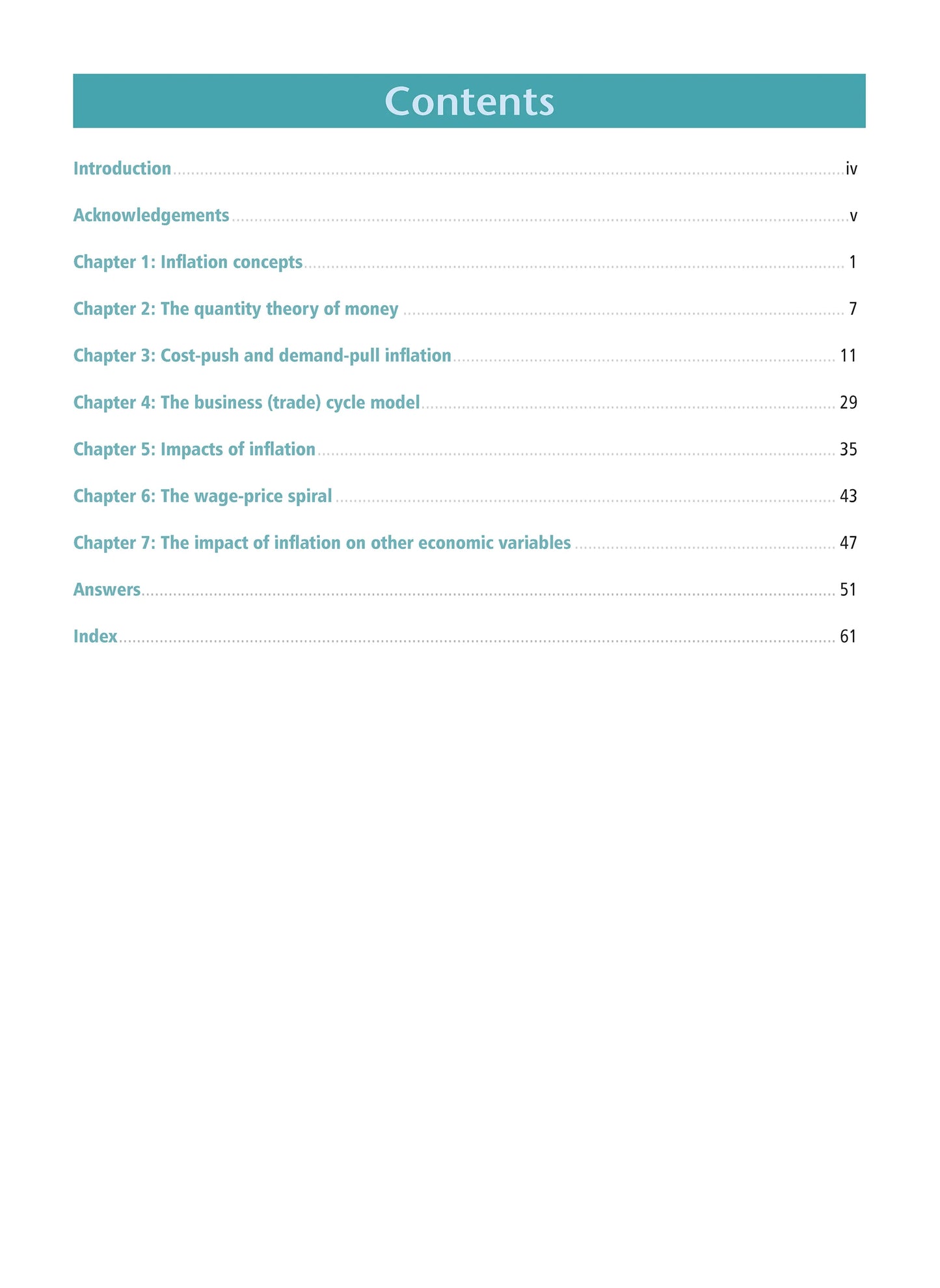 Learnwell Level 2 Analysing Inflation 2.1 Learning Workbook