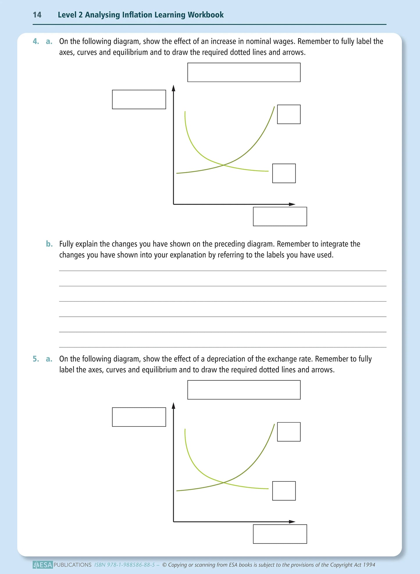 Learnwell Level 2 Analysing Inflation 2.1 Learning Workbook