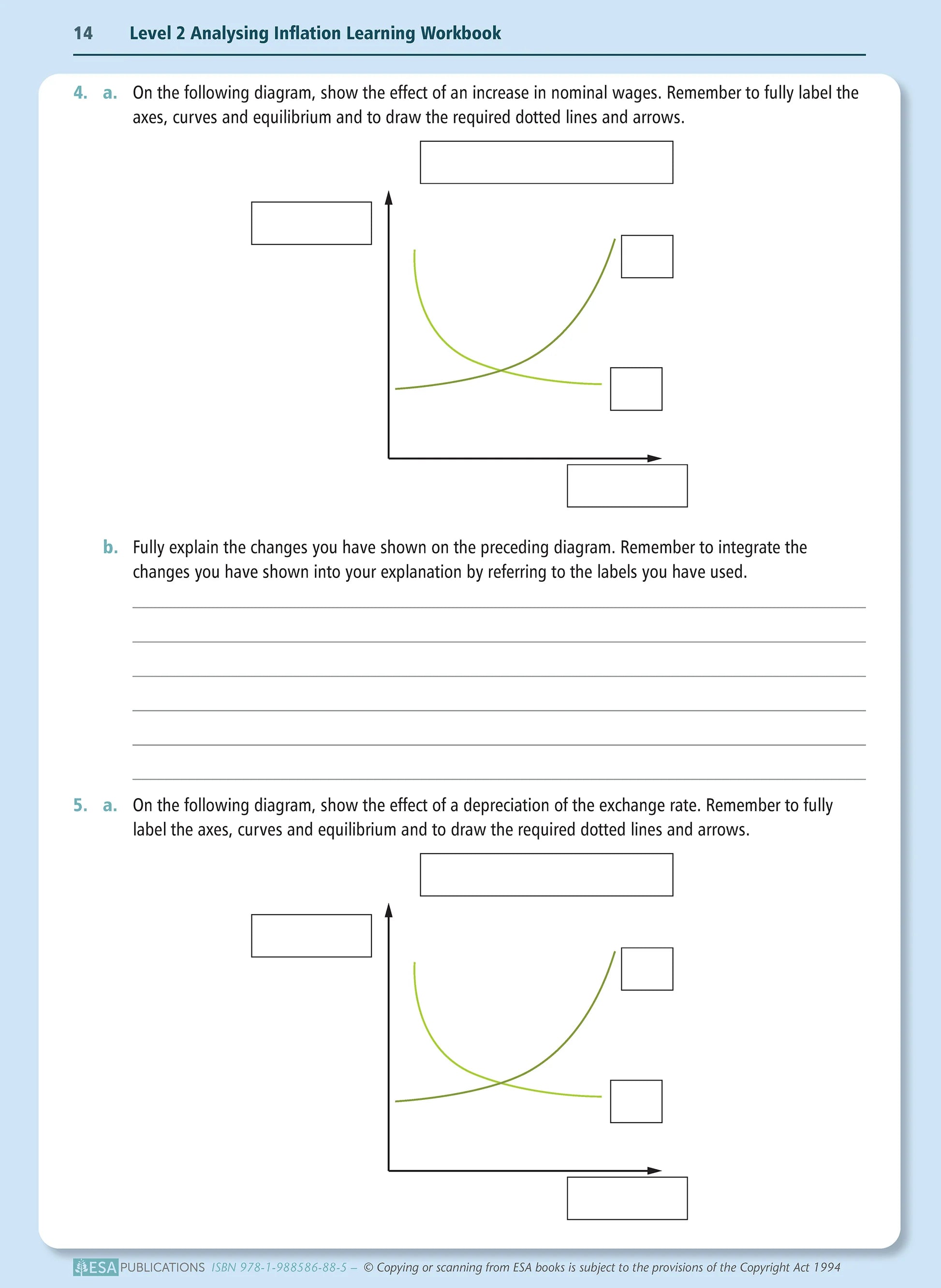 Learnwell Level 2 Analysing Inflation 2.1 Learning Workbook