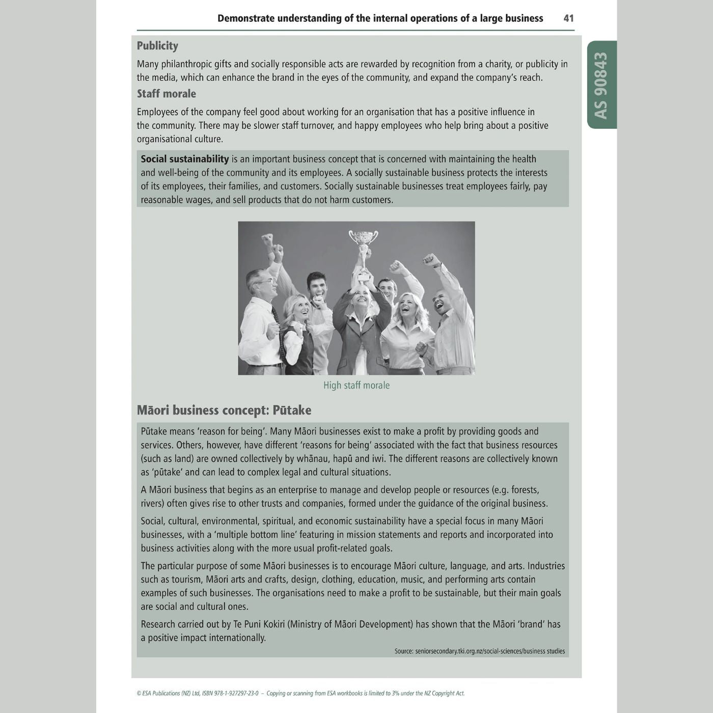 Learnwell Level 2 Business Studies Learning Workbook – NCEA