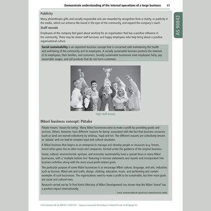 Learnwell Level 2 Business Studies Learning Workbook – NCEA