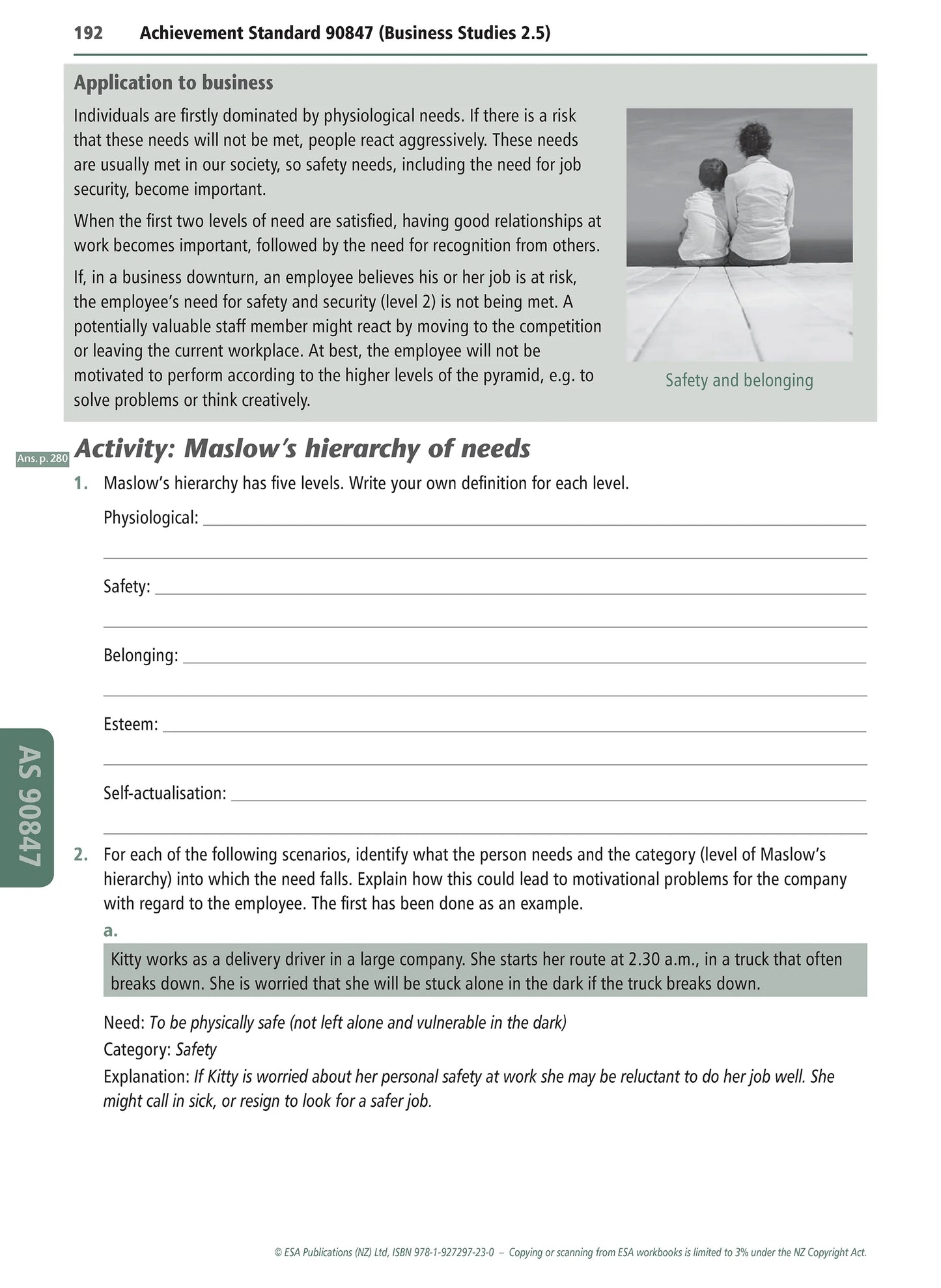 Learnwell Level 2 Business Studies Learning Workbook – NCEA