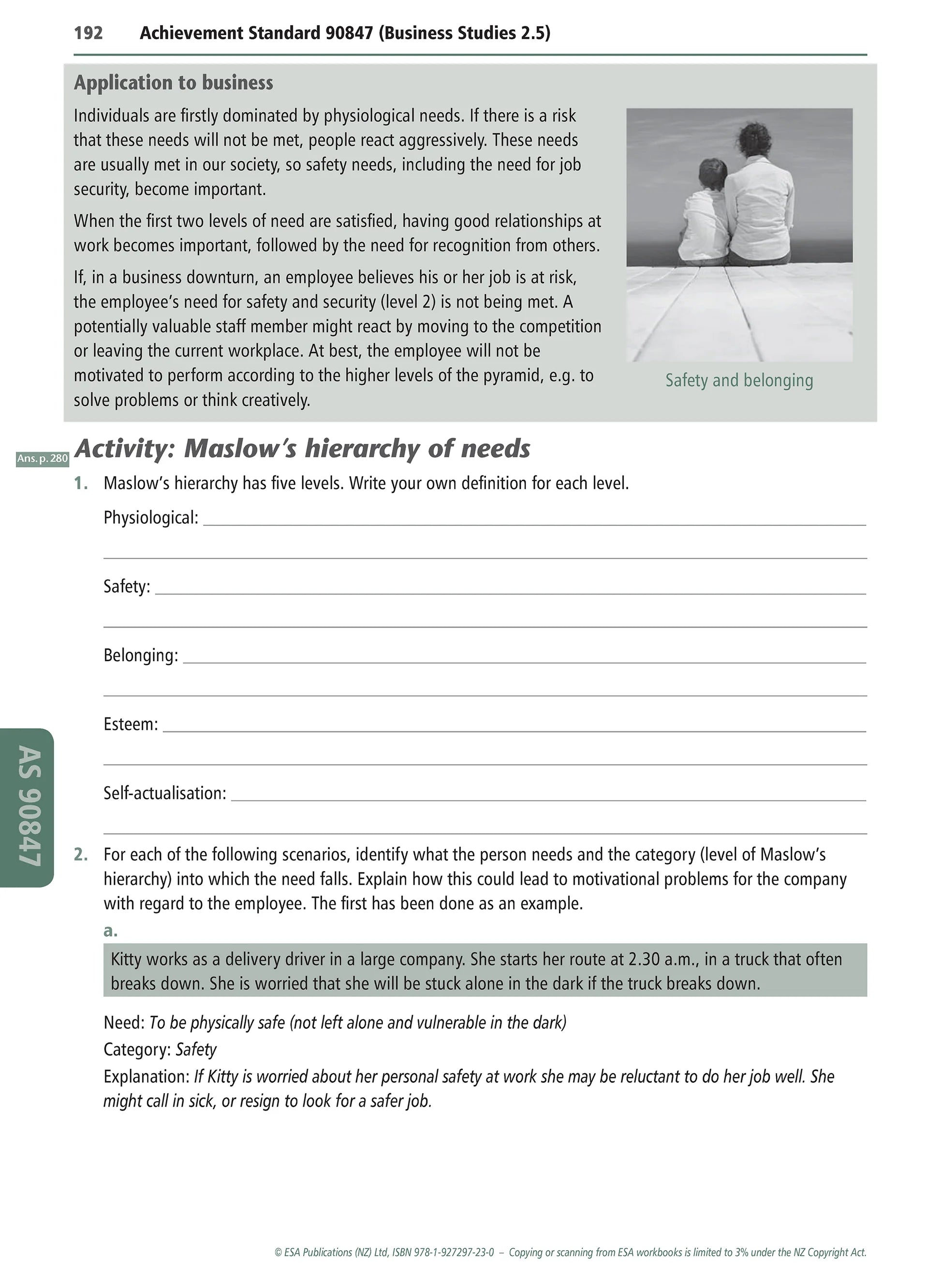 Learnwell Level 2 Business Studies Learning Workbook – NCEA