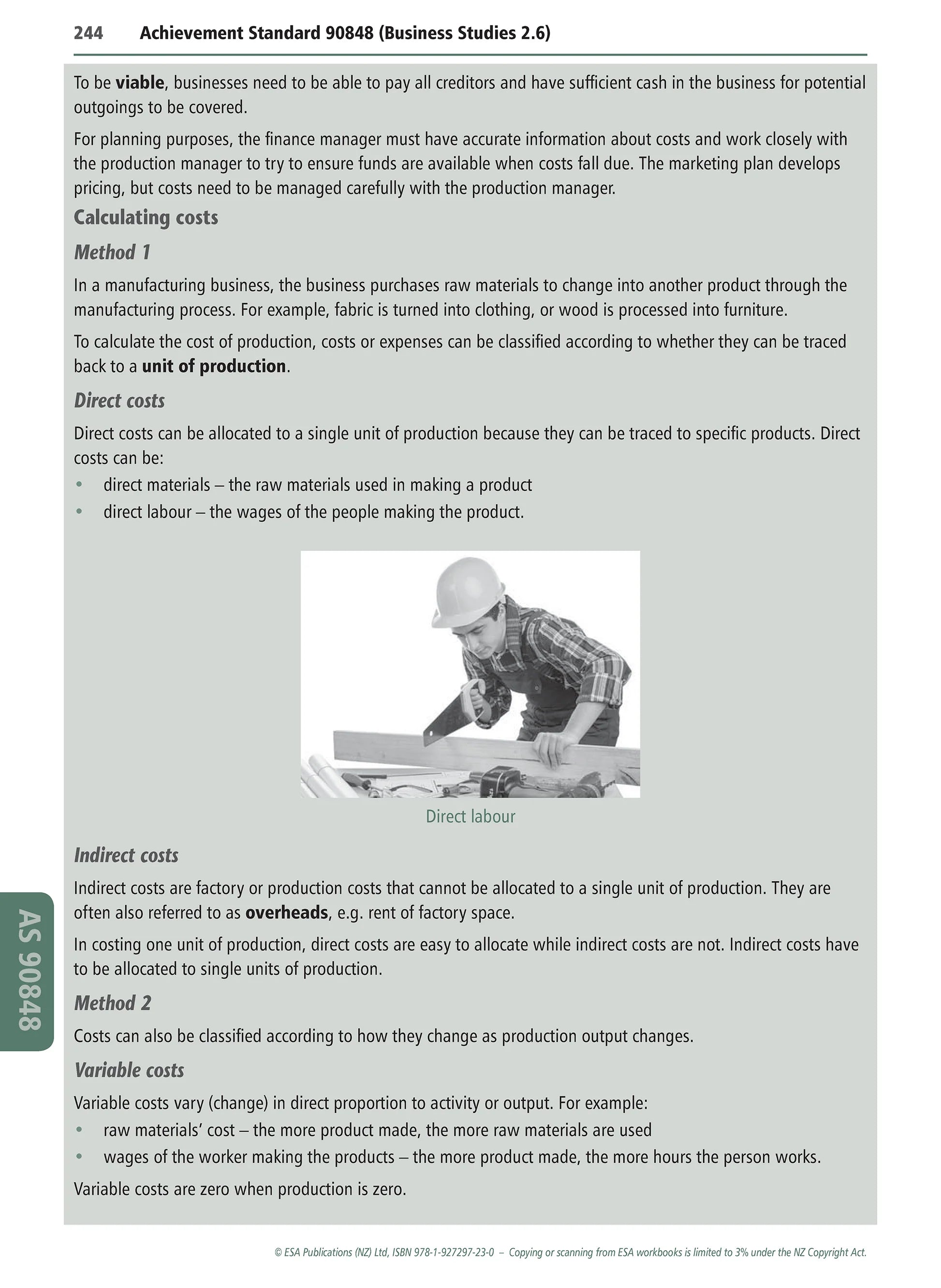 Learnwell Level 2 Business Studies Learning Workbook – NCEA