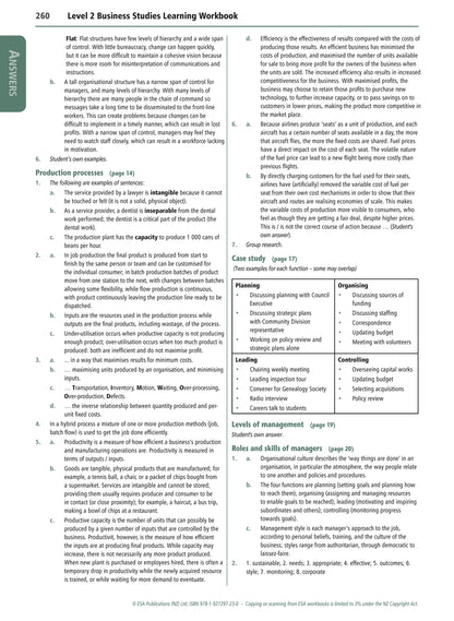 Learnwell Level 2 Business Studies Learning Workbook – NCEA