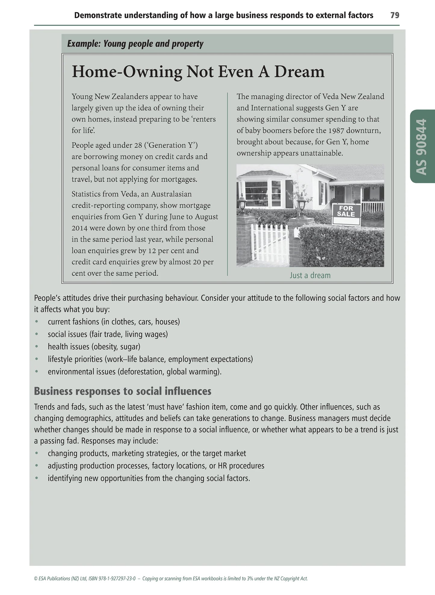 Learnwell Level 2 Business Studies Learning Workbook – NCEA