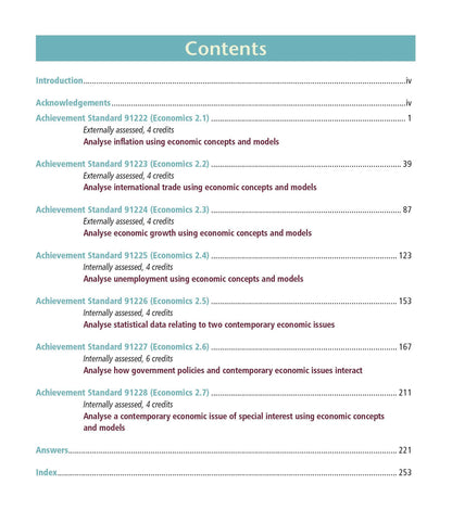 Learnwell Level 2 Economics Learning Workbook | NCEA