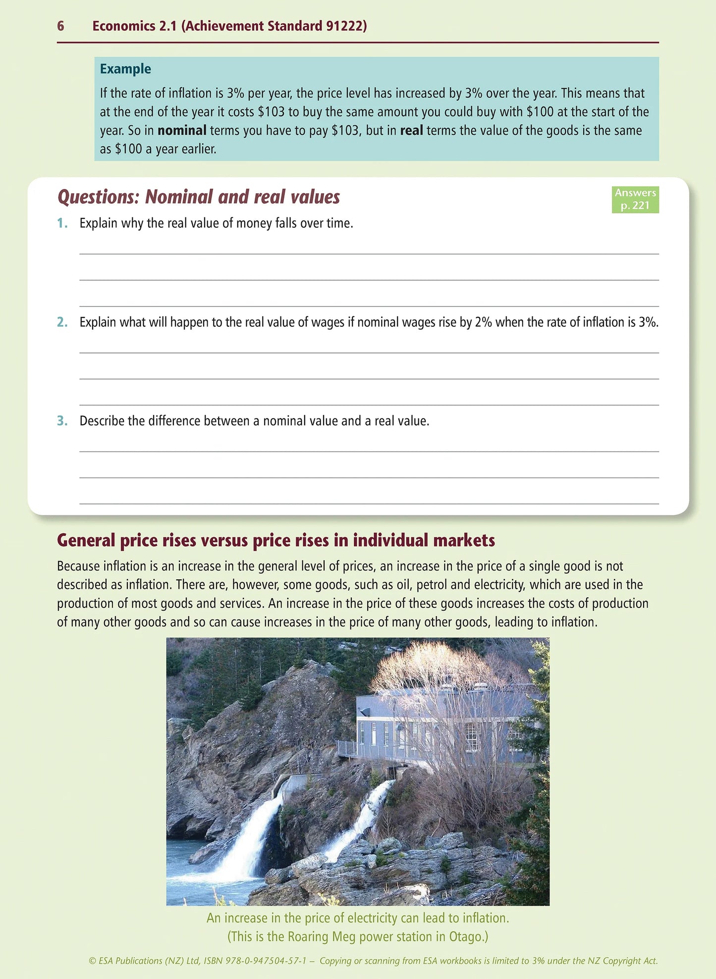 Learnwell Level 2 Economics Learning Workbook | NCEA
