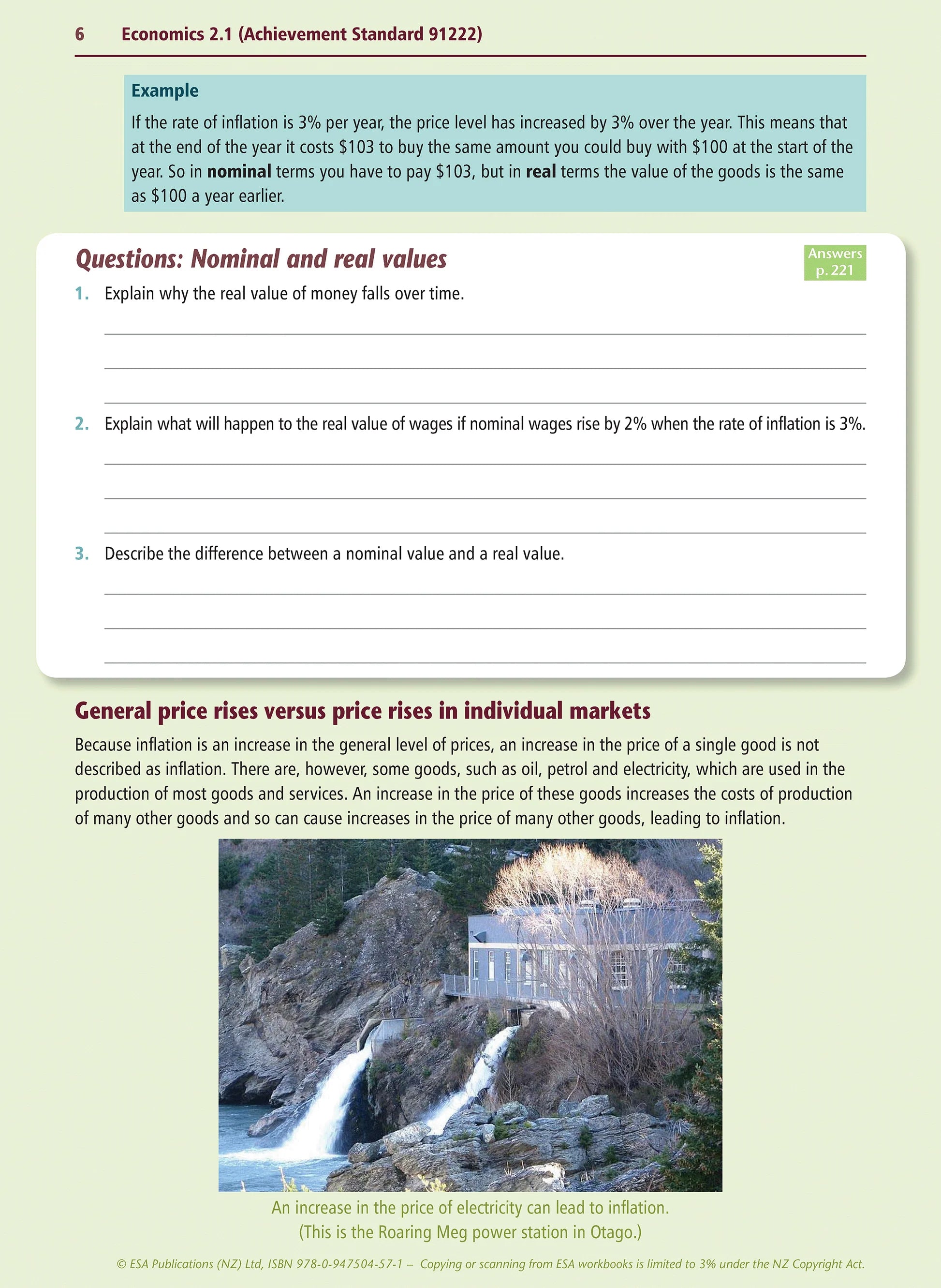 Learnwell Level 2 Economics Learning Workbook | NCEA