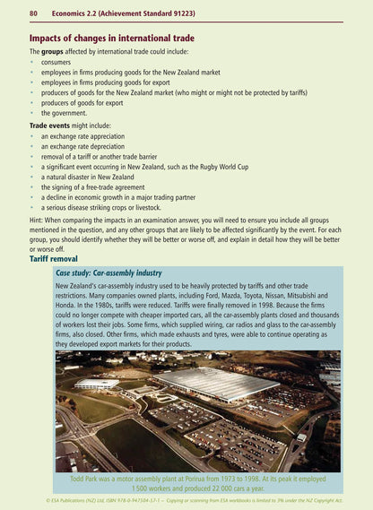 Learnwell Level 2 Economics Learning Workbook | NCEA