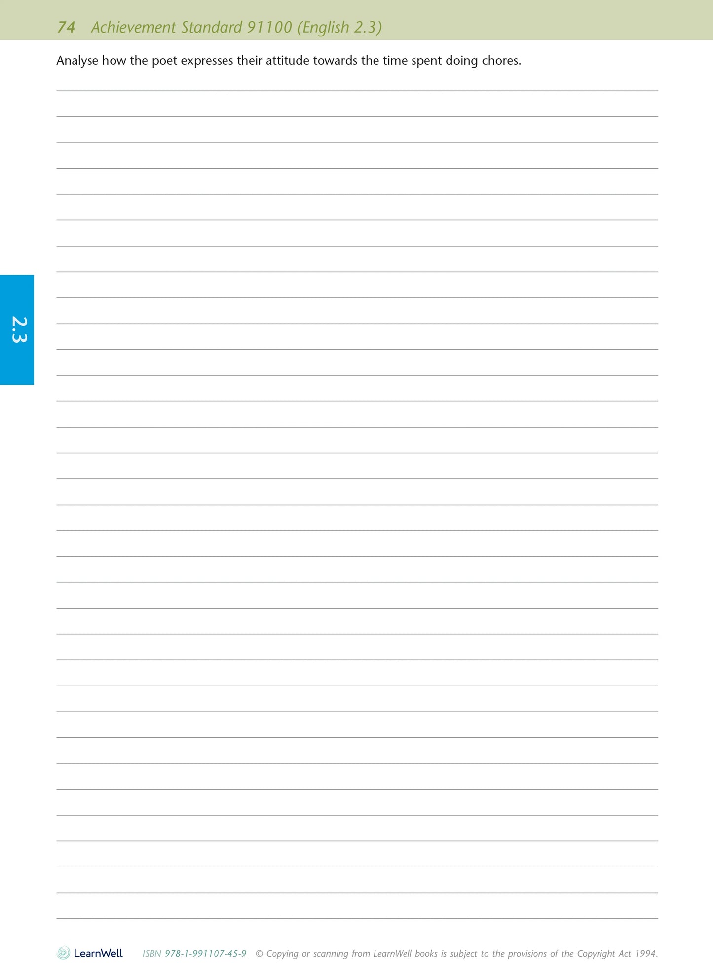 Learnwell Level 2 English AME Workbook - NCEA Level 2 Study Guide NZ