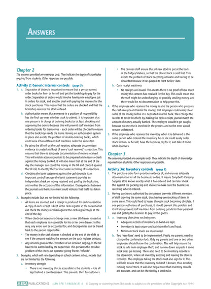 Learnwell Level 2 Inventory Subsystems 2.7 Workbook | NCEA