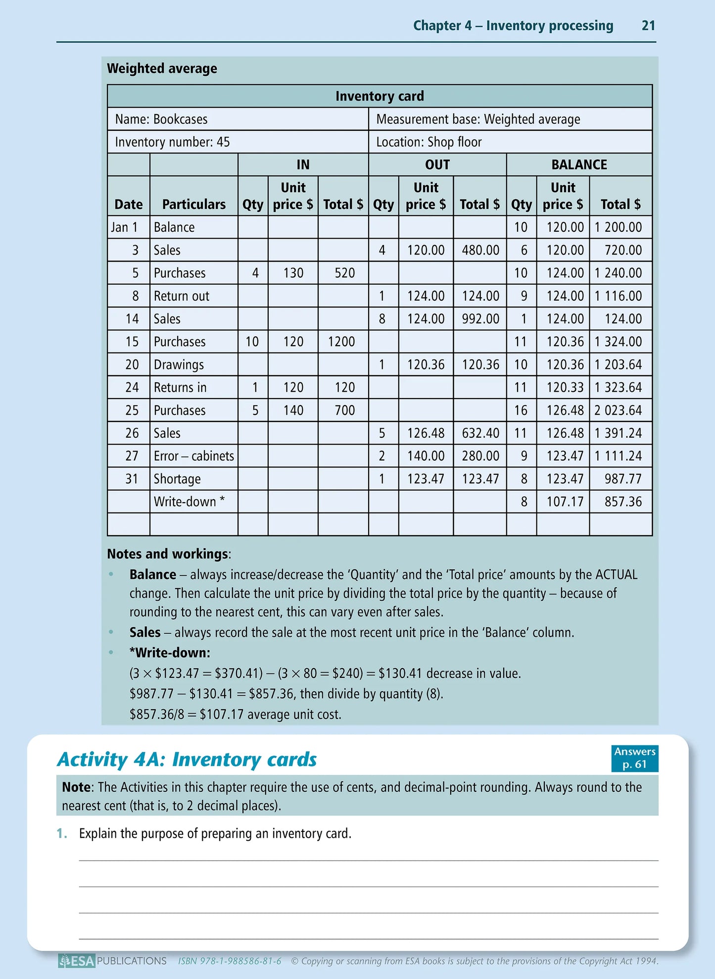 Learnwell Level 2 Inventory Subsystems 2.7 Workbook | NCEA