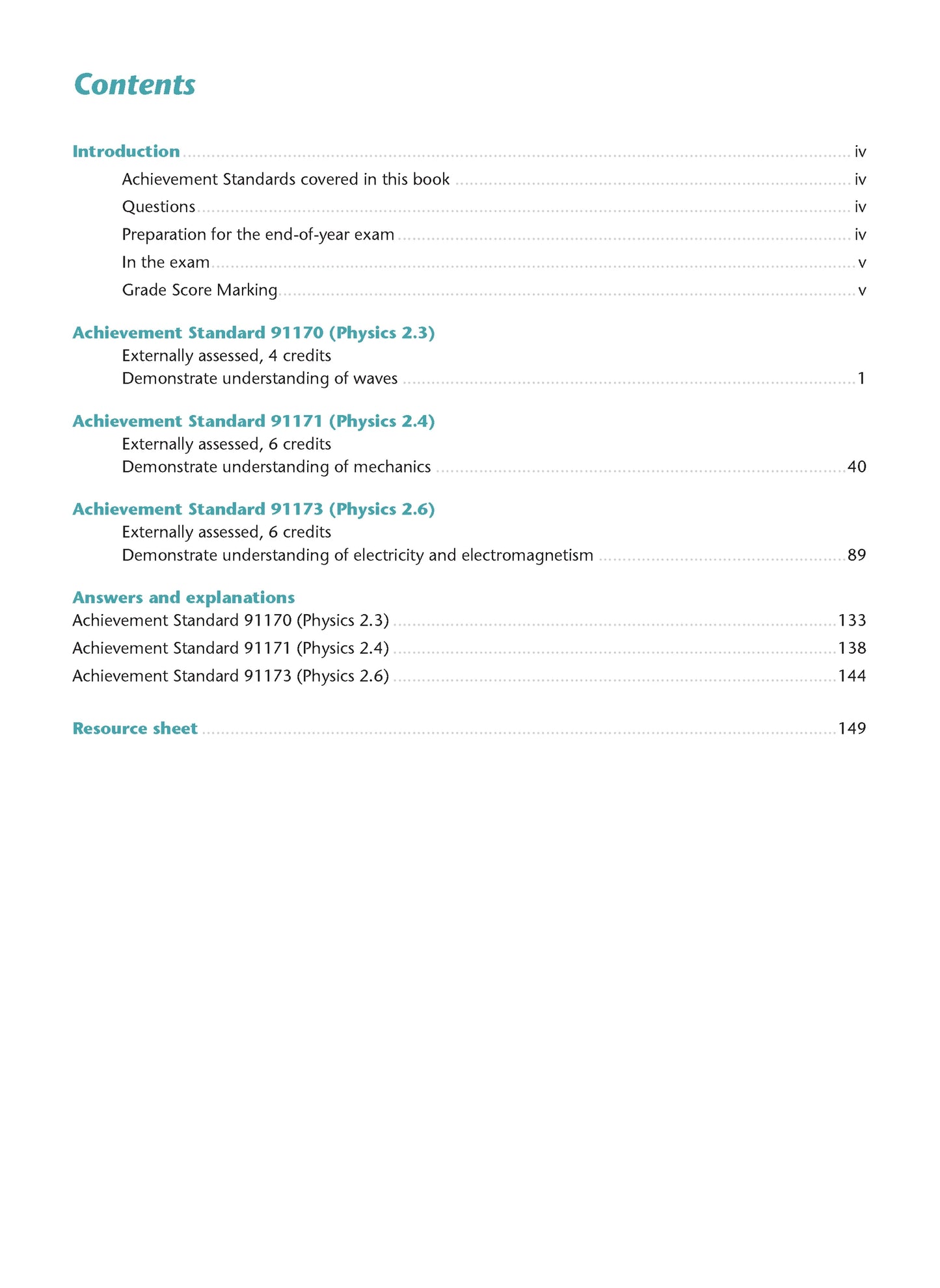 Learnwell Level 2 Physics AME Workbook - NCEA Level 2 Study Guide