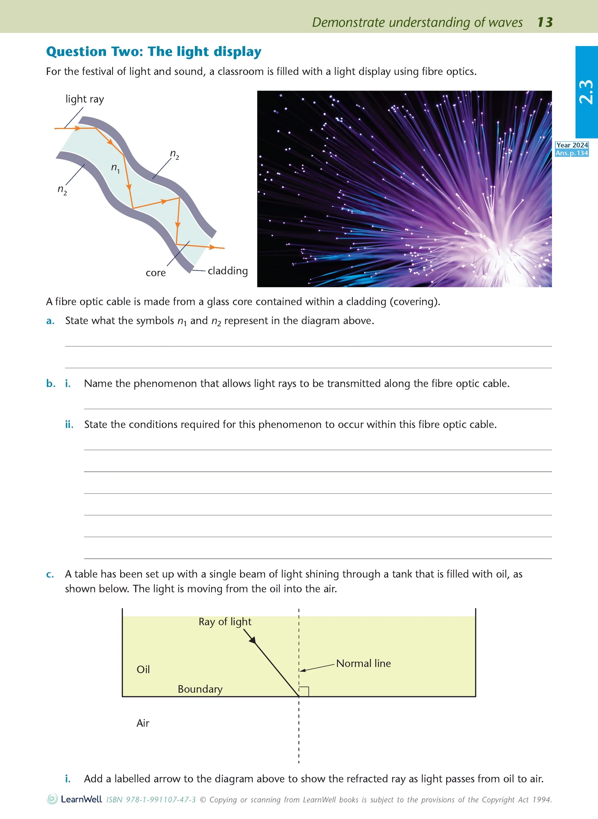 Learnwell Level 2 Physics AME Workbook - NCEA Level 2 Study Guide