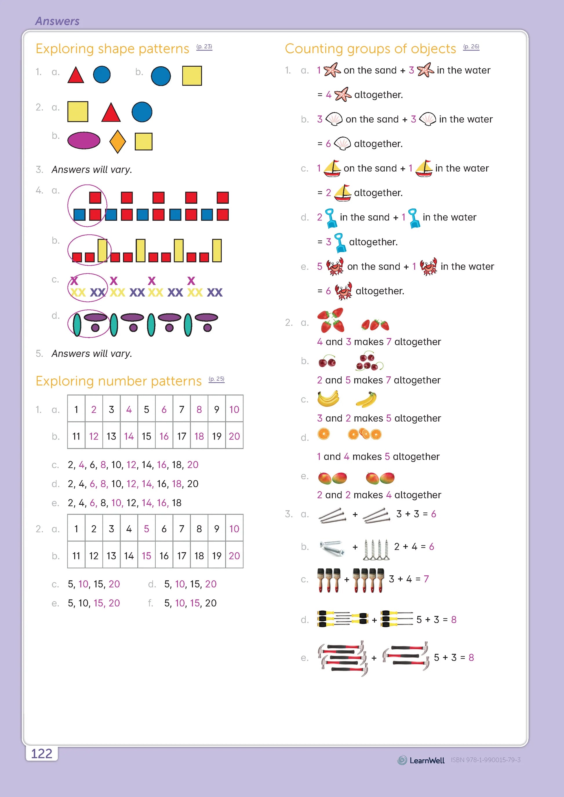 Learnwell Year 1 Mathematics Start Right Workbook – School Depot NZ