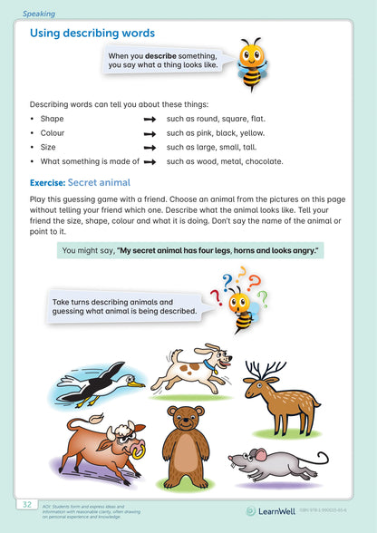 Learnwell Year 3 English Start Right Workbook